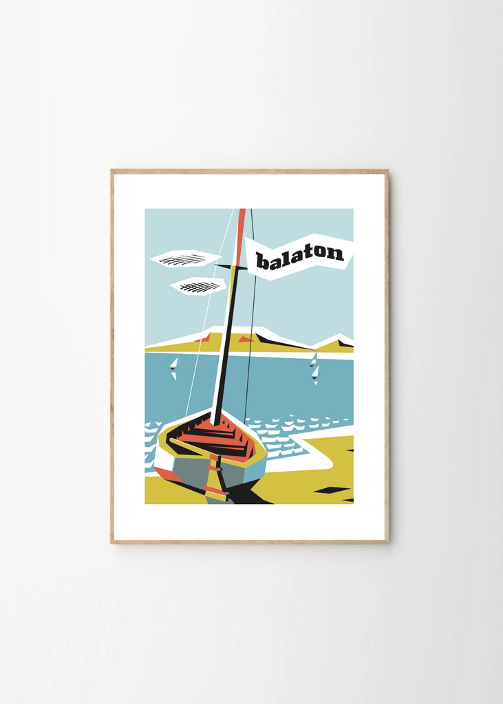 Sailing on Lake Balaton